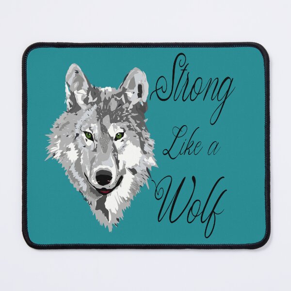 Item preview, Strong Like A Wolf designed and sold by Momona-design.
