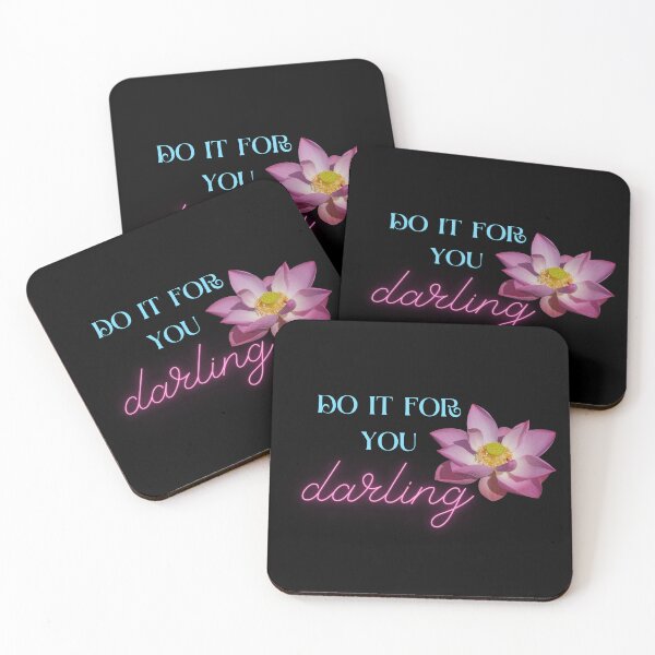 Item preview, Do it for you darling - with pink water lily designed and sold by TheMajesTee.