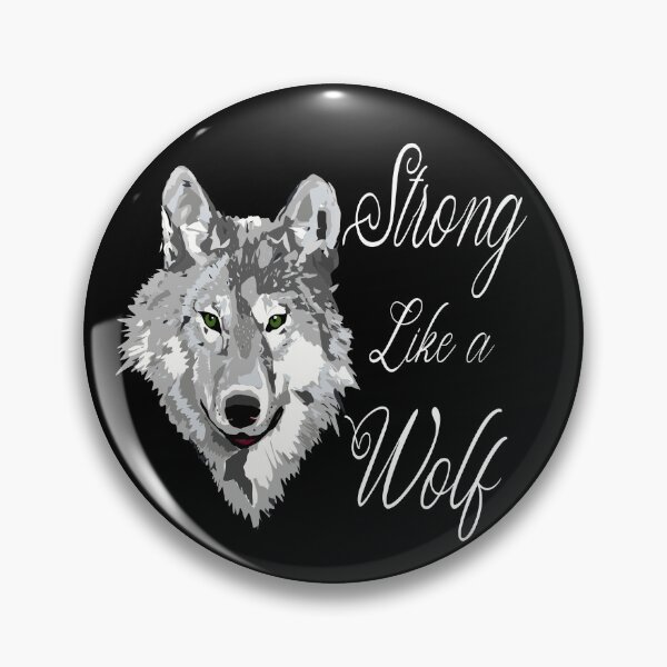 Item preview, Strong Like A Wolf designed and sold by Momona-design.