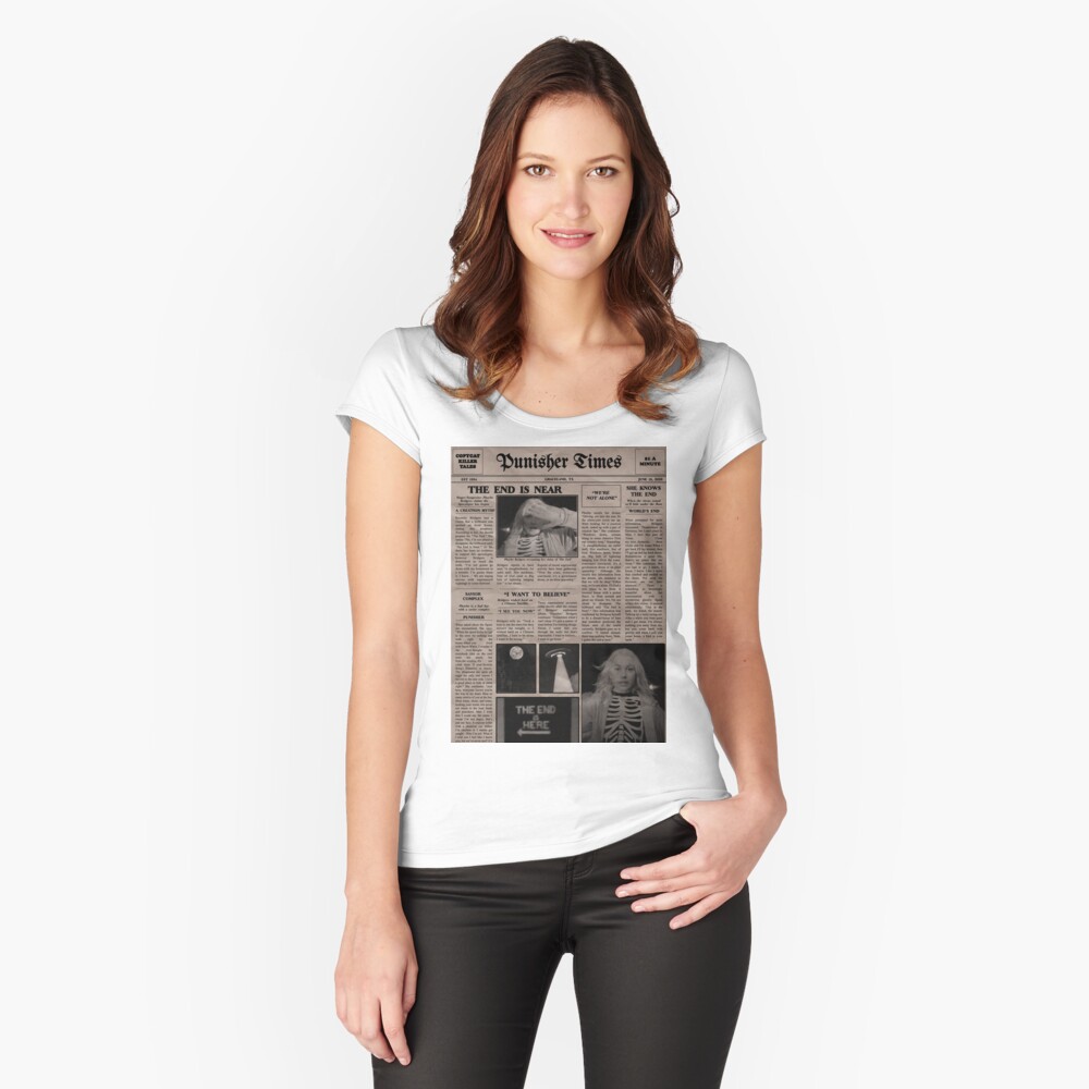 Item preview, Fitted Scoop T-Shirt designed and sold by etherealvibes.