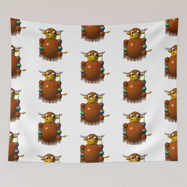 Item preview, Cute Yak with Yo-Yos designed and sold by Artist4God.
