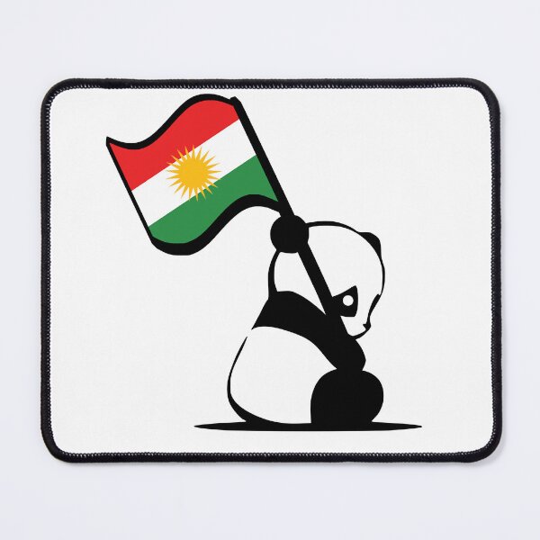 Item preview, Super Panda with the Kurdish Flag designed and sold by AdelloDeAmo.