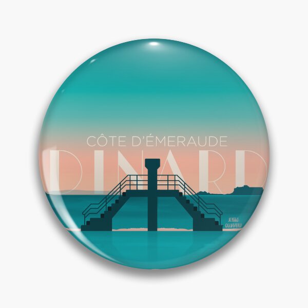 Item preview, DINARD "Côte d'Émeraude" designed and sold by JessieGurrola.