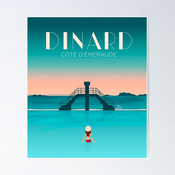 Item preview, DINARD "Côte d'Émeraude" designed and sold by JessieGurrola.