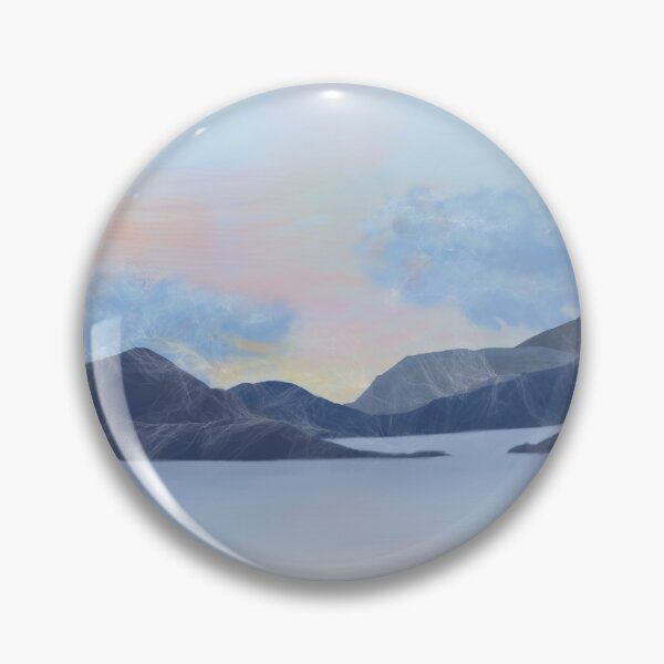 Item preview, Mountains Over The Ocean At Sunset designed and sold by Natural-Habitat.