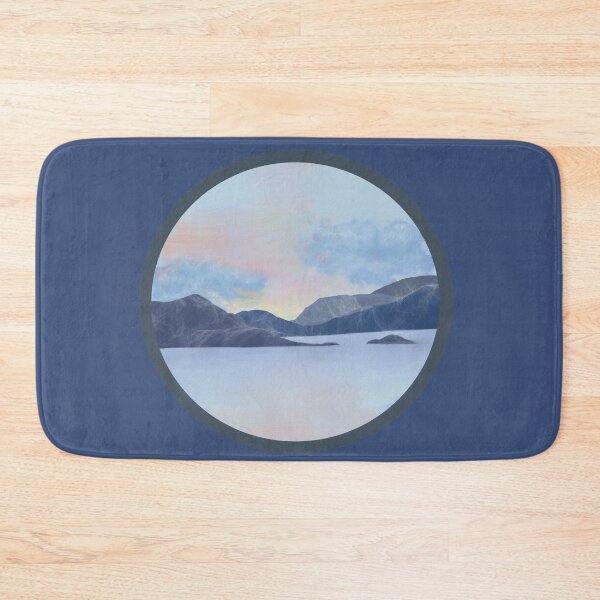 Item preview, Mountains Over The Ocean At Sunset designed and sold by Natural-Habitat.