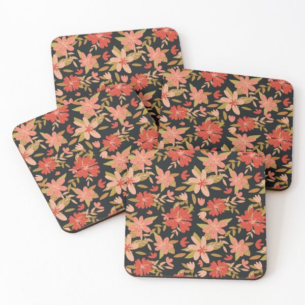 Item preview, Bright pink floral designed and sold by SisterlyLove.
