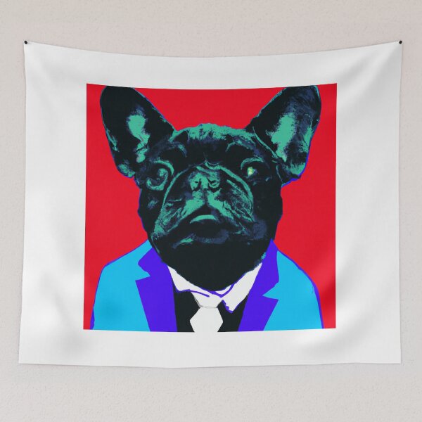 Item preview, Frenchie Pop Art designed and sold by PVSKI.