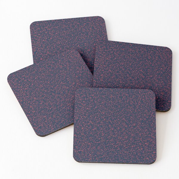 Item preview, Navy and Red Star Pattern designed and sold by 3hornCreations.