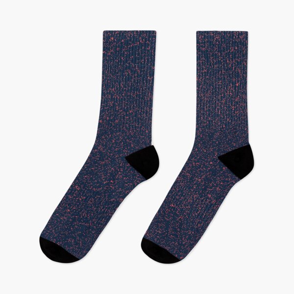 Item preview, Navy and Red Star Pattern designed and sold by 3hornCreations.