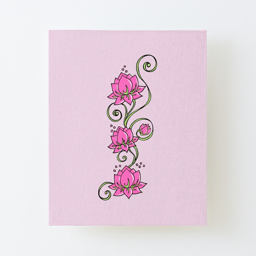 Lotus Flower, Yoga, Symbol, Tattoo, Galaxy Style Art Board Print for Sale  by Anne Mathiasz