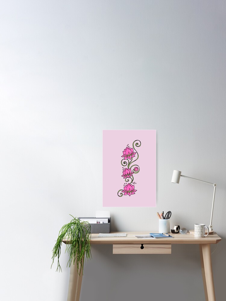Lotus Flower, Yoga, Symbol, Awareness Art Board Print for Sale by Anne  Mathiasz