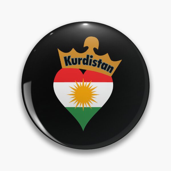 Item preview, Kurdish Heart with Crown Kurdi Kurdistan designed and sold by AdelloDeAmo.