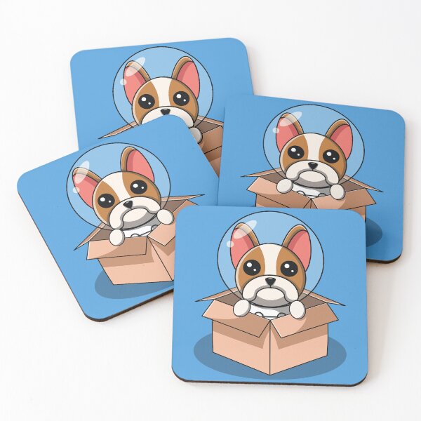 Item preview, Space Puppy In A Box Design designed and sold by zoripet Store.