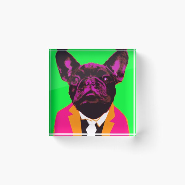 Item preview, Frenchie Pop Art designed and sold by PVSKI.