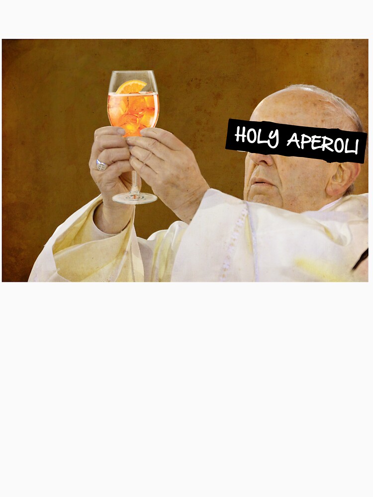 Holy aperoli gott hält ein glas wein Tank Top