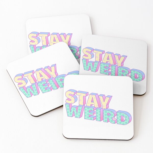 Item preview, Stay Weird, Vaporwave, Cute, Weirdo, 90s, Funny, Retro, Cool designed and sold by babivilelashop.