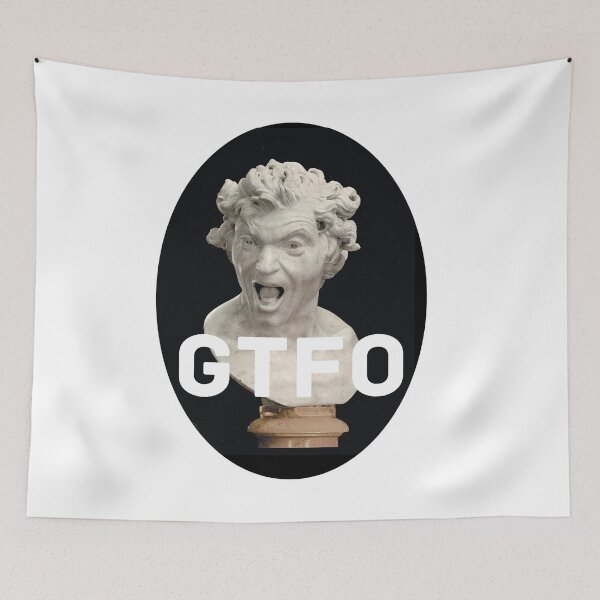 Item preview, GTFO! designed and sold by blakemakes.