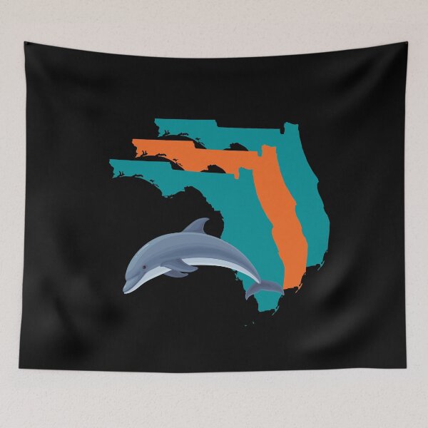 Item preview, Florida Border, Dolphins designed and sold by LatterDaze.