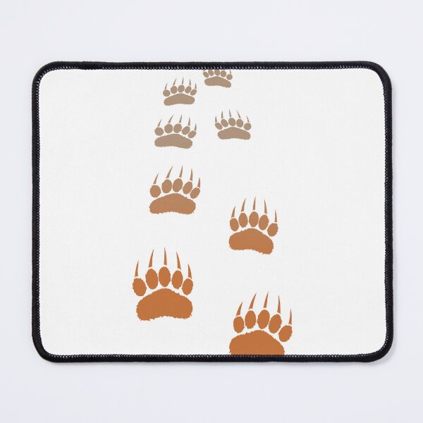 Item preview, Gradient Grizzly Bear Paw Print designed and sold by Almdrs.