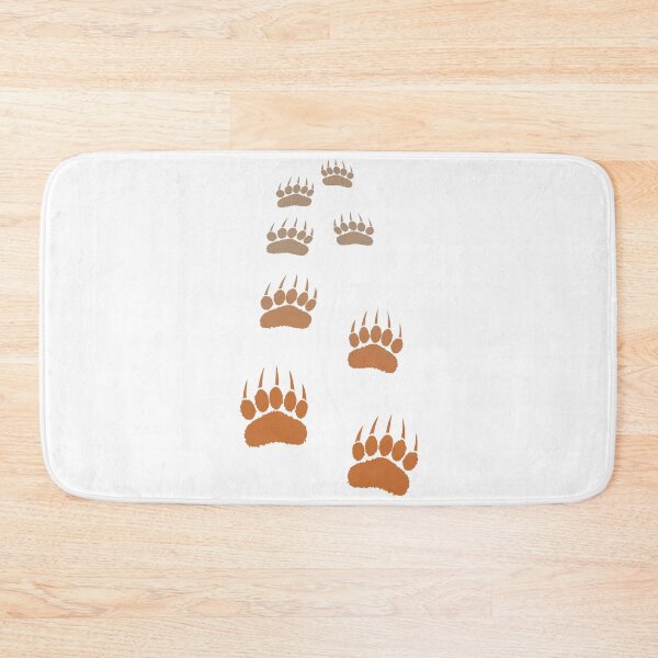 Item preview, Gradient Grizzly Bear Paw Print designed and sold by Almdrs.