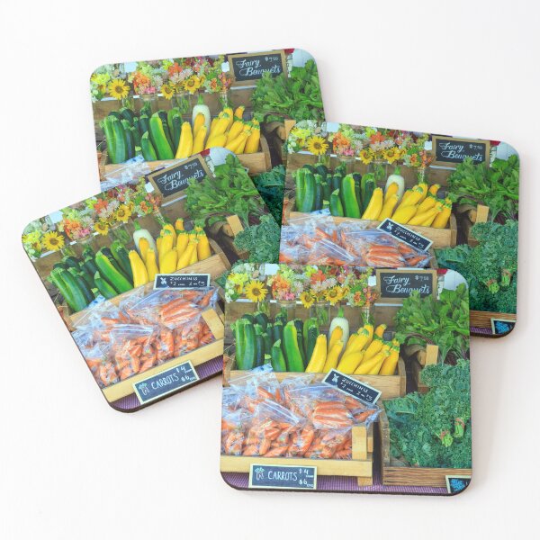 Item preview, Organic Vegetables Carrots Kale Zucchini Farmer's Market designed and sold by Kevin Miller Photography.