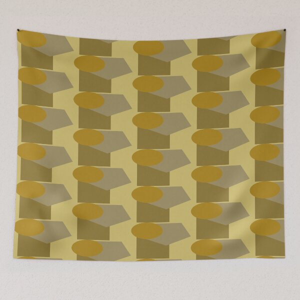Item preview, Abstract geometric art. Colored figures. designed and sold by AllaLineArt.