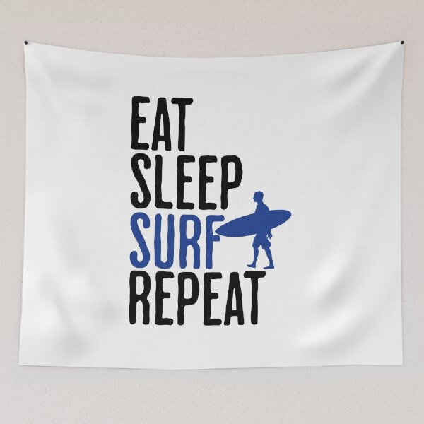 Item preview, Eat Sleep Surf Repeat - Surfing Lifestyle designed and sold by AlanPhotoArt.