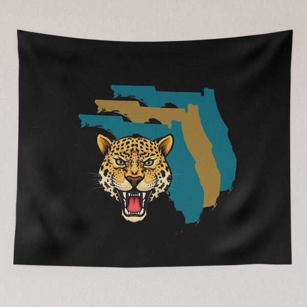 Aperçu de l'œuvre Frontière de la Floride, jaguars créée et vendue par LatterDaze.