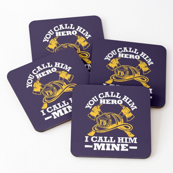 Item preview, Firefighter Wife Girlfriend You Call Him Hero I Call Him Mine designed and sold by jaygo.