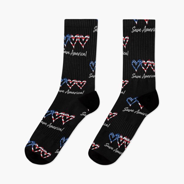 Item preview, Three Hearts Flag Save America Usa Conservative Patriot Logo Cheap Logo Love Hot Fashionable  designed and sold by tynondirrq.