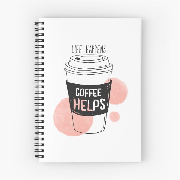 Item preview, Life Happens- Coffee helps designed and sold by Best-Designers.
