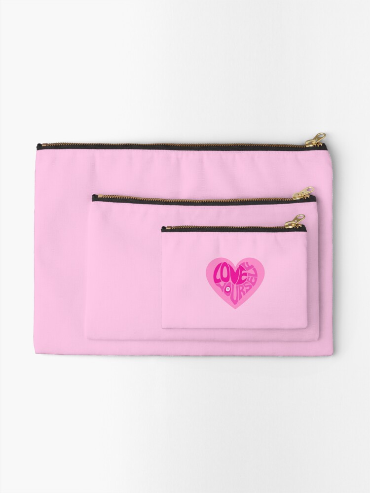 Preppy School Supplies, Preppy, Aesthetic, Pink, Love Yourself