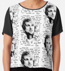 "Wow." - Owen Wilson Chiffontop