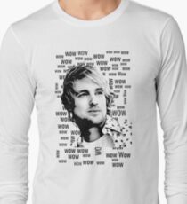 "Wow."- Owen Wilson Long Sleeve T-Shirt
