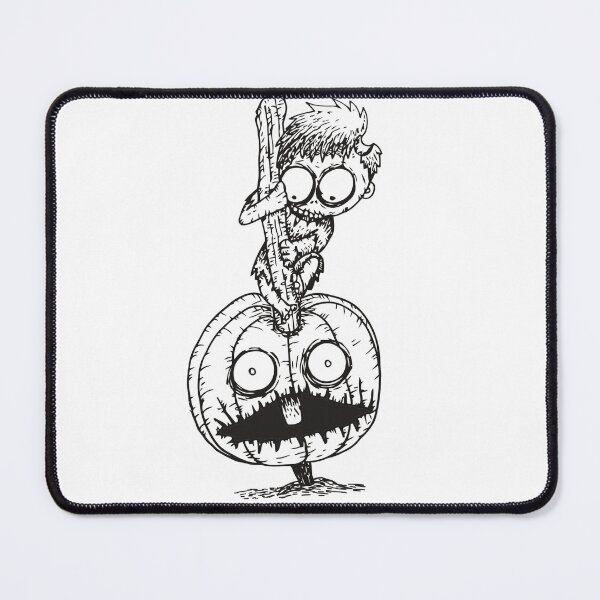 Item preview, Zombie boy crushing pumpkin  designed and sold by Zeetube.