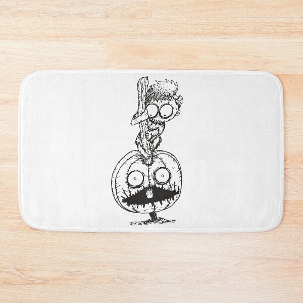 Item preview, Zombie boy crushing pumpkin  designed and sold by Zeetube.