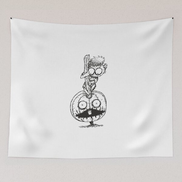 Item preview, Zombie boy crushing pumpkin  designed and sold by Zeetube.