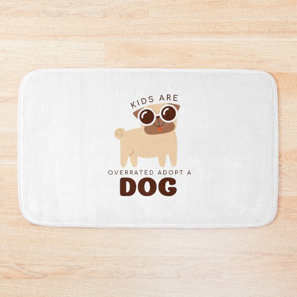 Item preview, Kids are Overrated Adopt a Dog designed and sold by Pixelish.
