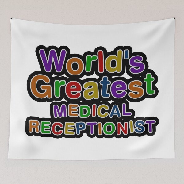 Item preview, World's Greatest MEDICAL RECEPTIONIST designed and sold by AmyHNJ.