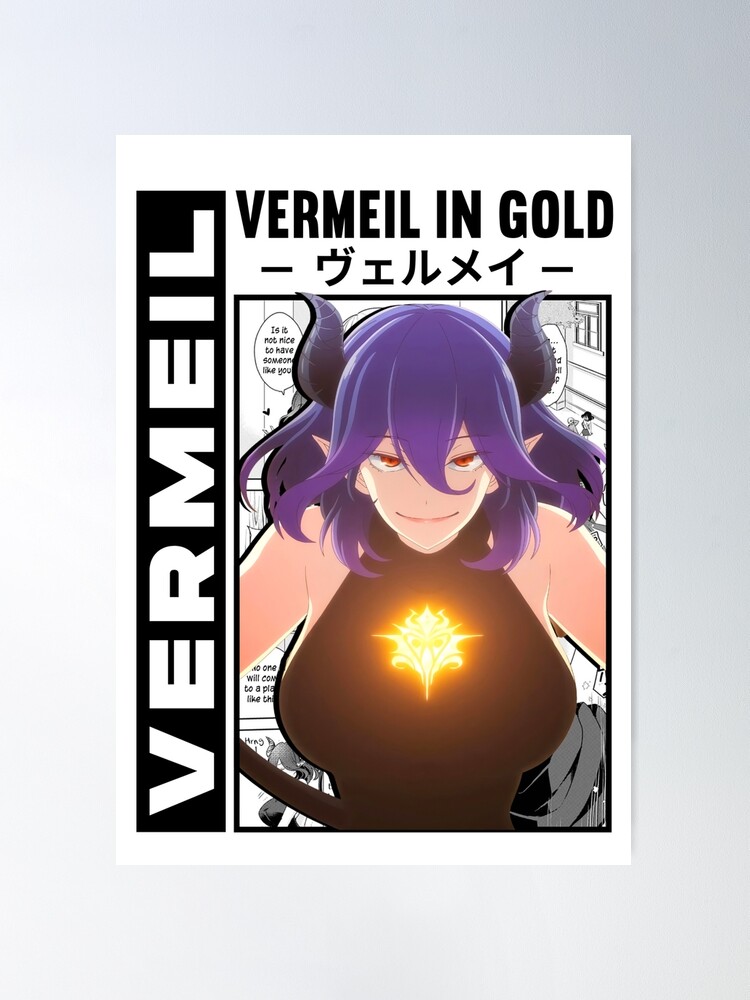 Vermeil In Gold Vermeil Square Design v2 Poster for Sale by IkaXII