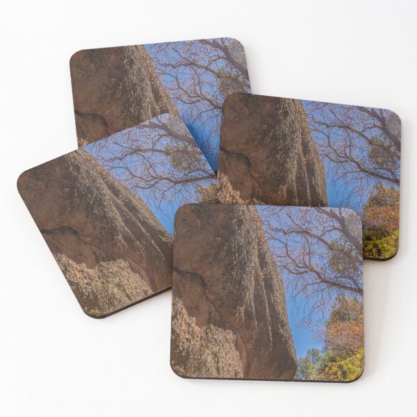Item preview, Rocky Cliff Formation Amid Colorful Tree Leaves designed and sold by SafariByMarisa.