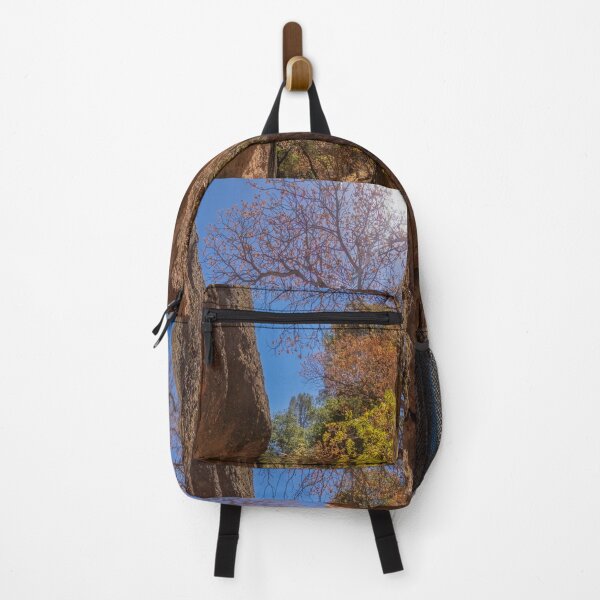 Item preview, Rocky Cliff Formation Amid Colorful Tree Leaves designed and sold by SafariByMarisa.