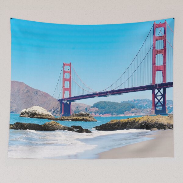 Item preview, Baker Beach Golden Gate Bridge designed and sold by lanartemus.