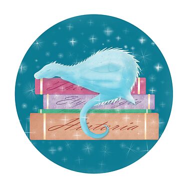 Artwork thumbnail, Sleepy Bookwyrm by mrcraig1234