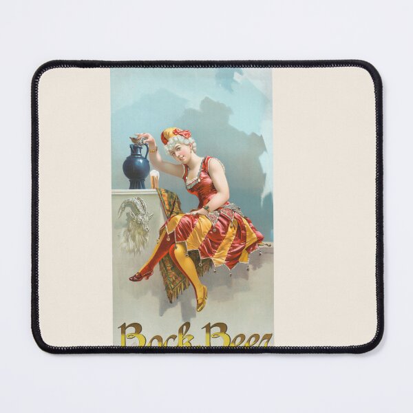 Item preview,  Vintage Bock Beer Poster, Bock Beer [carnival no. 136] (1890) Henry Jerome Schile -Vintage goat Poster-Bock Beer designed and sold by TeeARTHY.