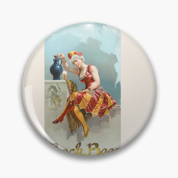 Item preview,  Vintage Bock Beer Poster, Bock Beer [carnival no. 136] (1890) Henry Jerome Schile -Vintage goat Poster-Bock Beer designed and sold by TeeARTHY.