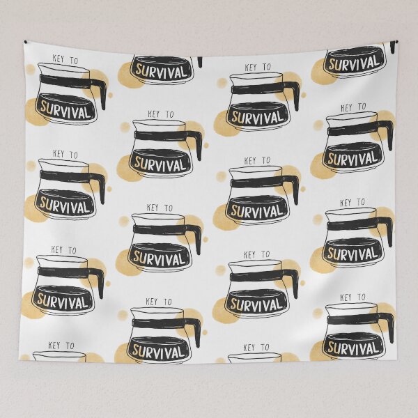 Item preview, Coffee- Key To Survival designed and sold by Best-Designers.