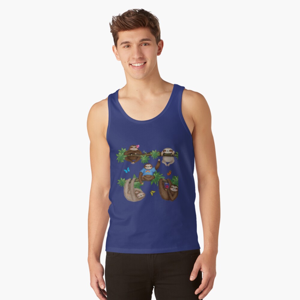 Item preview, Tank Top designed and sold by leopardynonsens.