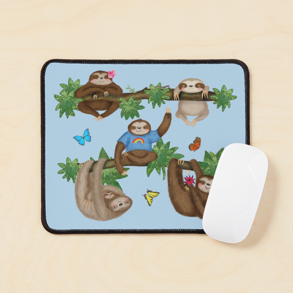 Item preview, Mouse Pad designed and sold by leopardynonsens.